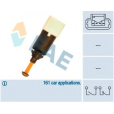 Датчик педалі гальма Citroen Berlingo/Peugeot Partner 1.4/2.0 HDi 96- (4 конт.)