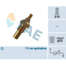 Датчик температури охолоджуючої рідини Ford Escort/Fiesta/Sierra 1.1-2.9 83-93 (коричневий)