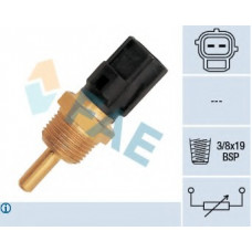 Датчик температури охолоджуючої рідини Mitsubishi Colt/Outlander/Pagero IV 88- (3/8x19) чорний