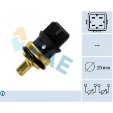 Датчик температури охолоджуючої рідини Audi A4/A6 1.6-2.8 91-01 (4 конт.)
