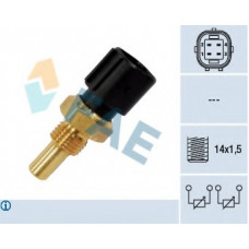 Датчик температури охолоджуючої рідини MB Sprinter/VW LT 2.3 -06 (4 конт.) (M14x1.5)