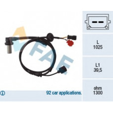 Датчик ABS (передній) Audi A4/VW Passat 94-05