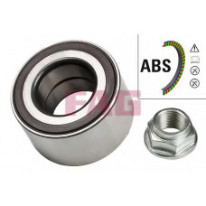 Підшипник призначений для монтажу на маточину, кульковий, з елементами монтажу