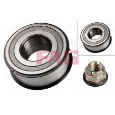 Підшипник призначений для монтажу на маточину, кульковий, з елементами монтажу