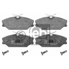 Колодки гальмівні (передні) Renault Clio II 00-/Megane I 96-03 (129.1x55.5x17.8)