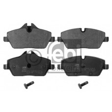 Колодки гальмівні (передні) BMW 1 (E81/E82/E87/E88) 04-13/2 (F45) 14-18