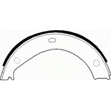 Комплект гальмівних колодок з 4 шт. барабанів