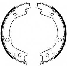 Комплект гальмівних колодок з 4 шт. барабанів