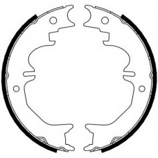 Комплект гальмівних колодок з 4 шт. барабанів