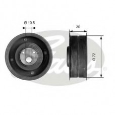 Ролик ГРМ VW T4 1.9TDI (натяжний) (72.1х30)