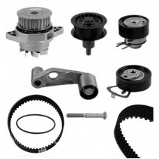 Комплект ГРМ + помпа VW Golf/Jetta/Polo/Seat Toledo/Leon 1.6 16V/FSI 00-05 (130x20 / 58x17) (PA765)
