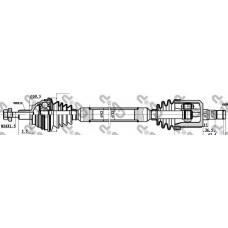 Піввісь VW Caddy/Golf/Passat/Touran 1.6/2.0 03- (R) (26x36x884)