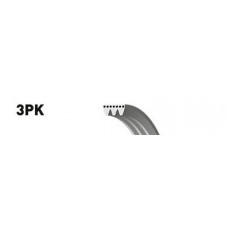 Ремінь поліклін. 3PK628 (Вир-во Gates)