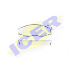 Колодки гальмівні (передні) Nissan Navara/Pick Up 85-08
