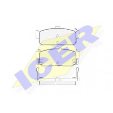 Колодки гальмівні (задні) Nissan Altima I/II 92-01/Maxima IV 94-00/Primera 90-98/Infiniti G20 90-97