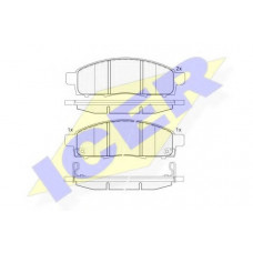 Колодки гальмівні (передні) Nissan NV200 10-