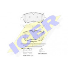 Колодки гальмівні (задні) Ford Transit Custom/Tourneo Custom V362 12-/Transit V363 13-