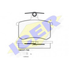 Колодки гальмівні (задні) Audi 80 91-95/90 87-/100 70-/Fiat Croma 85-96