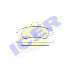 Колодки гальмівні (задні) Ford Mondeo 93-00