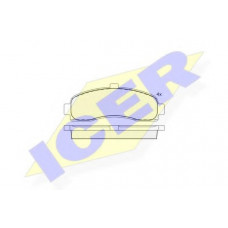 Колодки гальмівні (передні) Nissan Micra 92-03