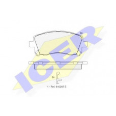 Колодки гальмівні (передні) Subaru Forester/Outback 97-03/Impreza 92-/Legacy 89-03