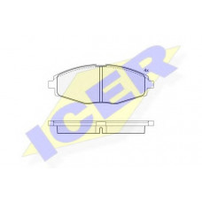 Колодки гальмівні (передні) Daewoo Lanos/Sens/Matiz 97-/Chevrolet Matiz/Spark 05-