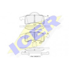 Колодки гальмівні (задні) Jeep Grand Cherokee II 99-05