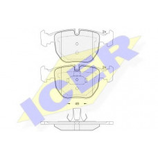 Колодки гальмівні (передні) BMW 5 (E39) 96-04/7 (E38) 94-01/X3 (E83) 06-11/X5 (E53) 00-06