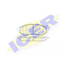 Колодки гальмівні (передні) Chevrolet Aveo/Kalos/Daewoo Kalos 03-