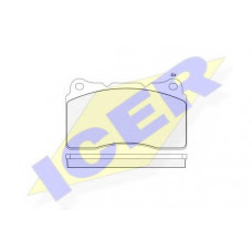 Колодки гальмівні (передні) Volvo S60 00-10/V70 99-08/Renault Megane III 08-
