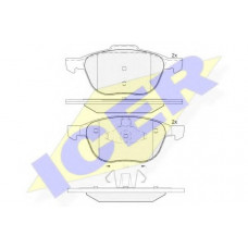 Колодки гальмівні (передні) Ford Transit Connect/Tourneo Connect/Kuga 13-/Focus/C-Max 07-