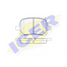 Колодки гальмівні (передні) Toyota Camry 96-02/Lexus ES 91-01/RX 98-03