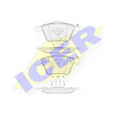 Колодки гальмівні (передні) Ford Focus/Mazda 3/Volvo C30/C70/S40/V50/Opel Vectra C 05-14/V40 12-