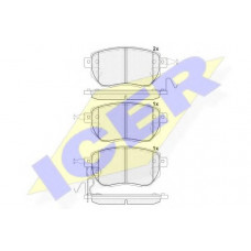 Колодки гальмівні (передні) Nissan Maxima 97-00/Murano 03-14/Teana 03-08/Infiniti FX 03-11/M37 11-