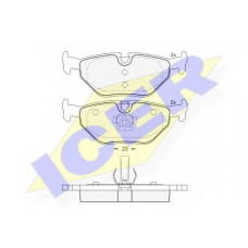 Колодки гальмівні (задні) BMW 3 (E36/E46) 90-06/Z4 (E85) 02-09/Rover 75 99-05/Saab 9-5 97-09
