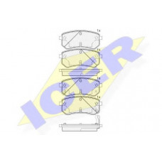 Колодки гальмівні (задні) Hyundai i10 07-16/Kia Picanto 04-/Ray 11-