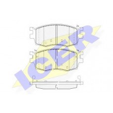 Колодки гальмівні (передні) Kia Rio II 05-/Hyundai i20 08-15/Accent 05-10