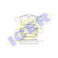 Колодки гальмівні (задні) Ford Focus II/Volvo S40/V50//Mazda 3 04-14/Mazda 5 05-