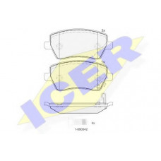 Колодки гальмівні (передні) Opel Agila B 08-14/Suzuki Swift III 05-/Splash 08-