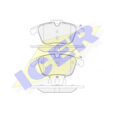 Колодки гальмівні (передні) Ford Mondeo/Galaxy/S-Max/Volvo XC70/V70/S80 07-16/V60/S60/Land Rover 11