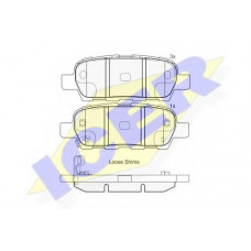 Колодки гальмівні (задні) Nissan Juke 14-/Qashqai/Rogue/X-Trail 07-13/Teana 03-13/Renault Koleos 08