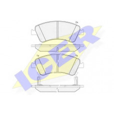 Колодки гальмівні (передні) Toyota Avensis/Verso 08-18/Corolla/Auris 06-15