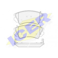 Колодки гальмівні (передні) Nissan Rogue 10-13/Opel Astra J 09-/Insignia 08-17/Zafira C 11-