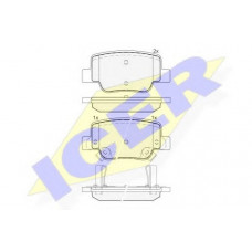 Колодки гальмівні (задні) Toyota Verso 09-18