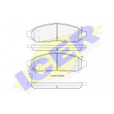 Колодки гальмівні (передні) Nissan Partfinder/NP300 Navara 05-