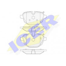 Колодки гальмівні (задні) BMW 5 (F07/F10-11) 09-17/(G30-31/F90)/6 (G32)/7 (G11-12) 16-/X3/X4/X5/X6