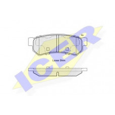 Колодки гальмівні (задні) Chevrolet Lacetti 05-/Nubira 05-11/Daewoo Lacetti/Suzuki USA Reno 04-