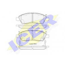 Колодки гальмівні (передні) Nissan Almera/Micra/Note/Sunny 10-/Tilda 07-12