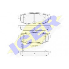 Колодки гальмівні (задні) Subaru Impreza/Outback 08-/Legacy 09-14/Forester 13-