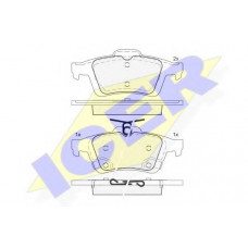 Колодки гальмівні (задні) Ford C-Max/Focus/Kuga/Transit Connect 10-/Citroen C4 09-/Volvo 04-